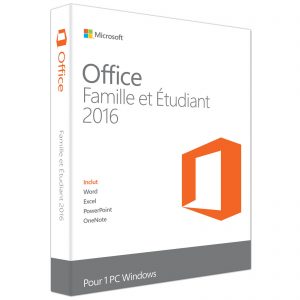 office 2016 famille etudiant word excel powerpoint one note