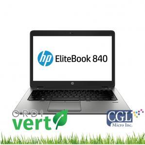 Portatif HP Elitebook 840 G3 14po i5/8G/240SSD/W10P OrdiVert revalorisé