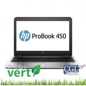 Portatif HP Probook 450 G3 15po i5/8G/250SSD OrdiVert revalorisé
