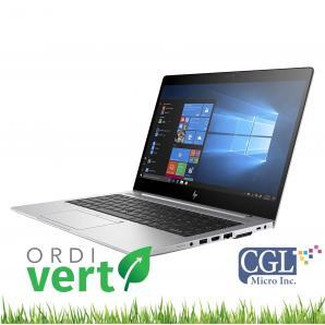 Portatif HP Elitebook 840 G5 14po i5/32G/512SSD/W10P ou W11P OrdiVert revalorisé