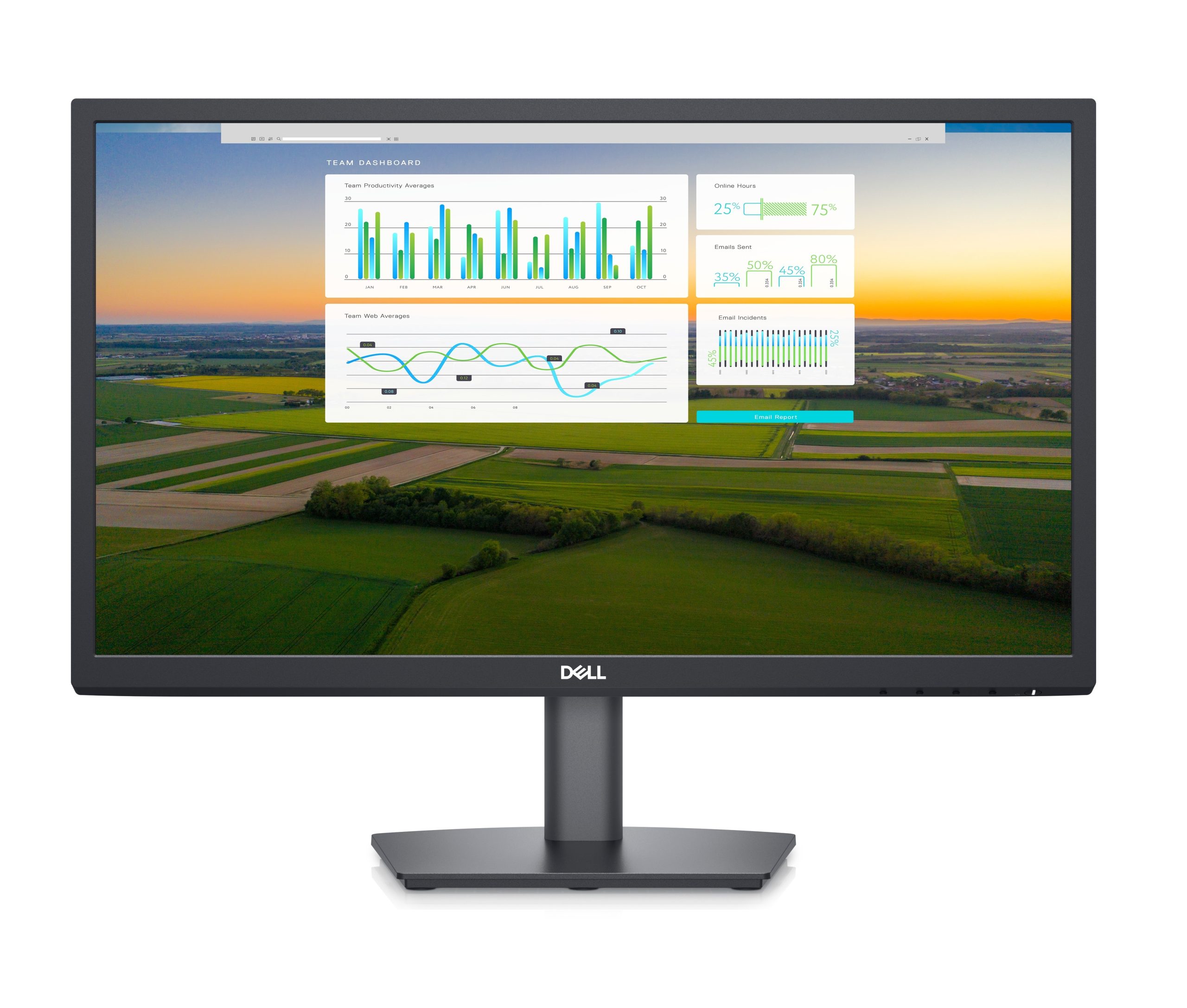 Moniteur Dell E2222H 22po/FHD/VA/5ms/60Hz/VESA Boîte Ouverte