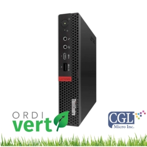 Tour Lenovo ThinkCentre M920Q Micro i5/8G/256SSD/W10P ou W11P OrdiVert revalorisé