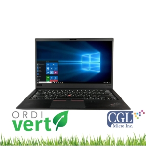 Portatif-Tablette Lenovo Thinkpad X1 Yoga 14po i7/16G/256SSD/W10P ou W11P OrdiVert revalorisé