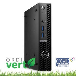 Tour Dell OptiPlex 7080 Micro i5/16G/512SSD/W10P ou W11P OrdiVert Revalorisée