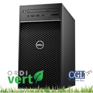 Tour Dell Precision 3630 Tower i5/16G/256SSD/W11P OrdiVert revalorisé