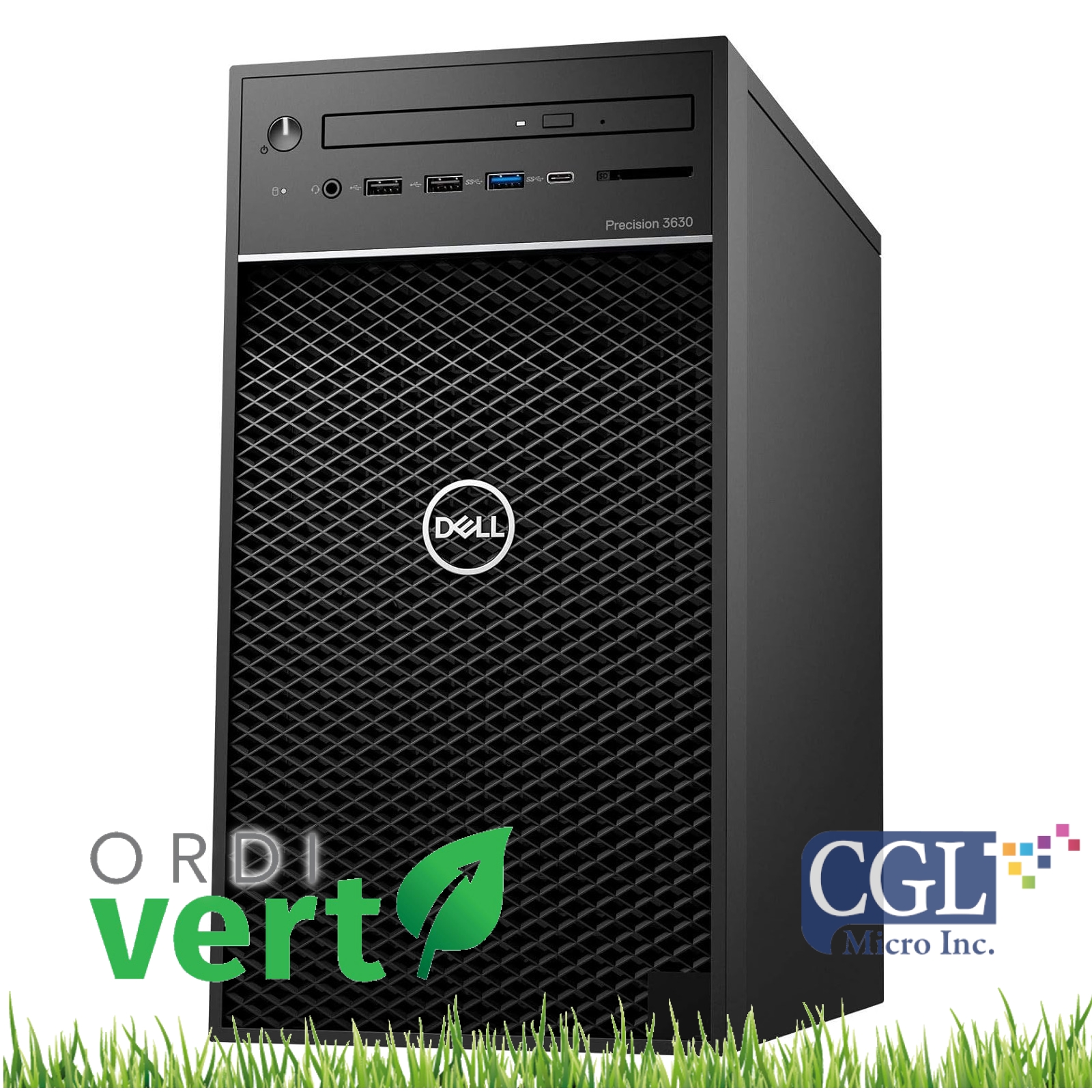 Tour Dell Precision 3630 Tower i5/16G/256SSD/W11P OrdiVert revalorisé
