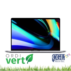 Portatif MacBook Pro 2019 15po i9/16G/500SSD/macOS Sonoma OrdiVert revalorisé