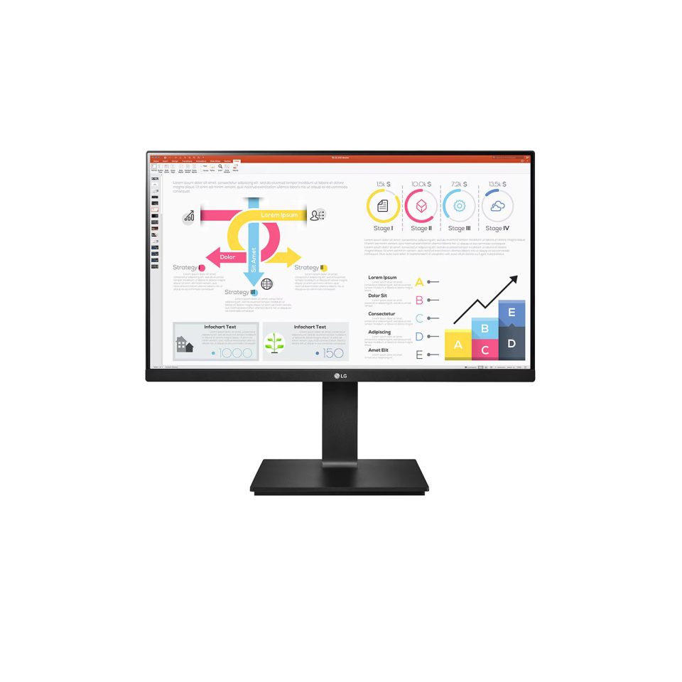 Moniteur LG 24BP75Q-B 24po/QHD/IPS/5ms/60Hz/VESA Boîte Ouverte - Image 3