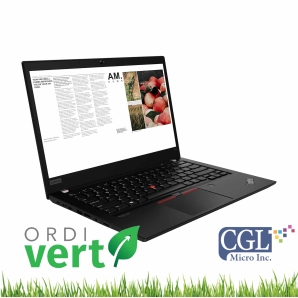 Portatif Lenovo ThinkPad T14 14po i5/16G/256SSD/W11P OrdiVert revalorisé