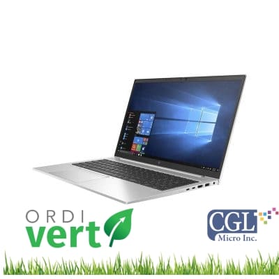 Portatif HP Elitebook 850 G7 15po i5/16G/256SSD/W11P OrdiVert revalorisé
