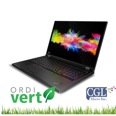 Portatif Lenovo Thinkpad P53 15po i7/32G/512SSD/T1000/W11P OrdiVert revalorisé (Copy)
