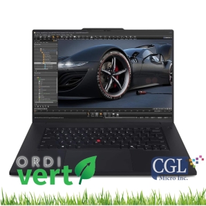 Portatif Lenovo Thinkpad P1 16po Xeon/32G/1ToSSD/P2000/W11P OrdiVert revalorisé