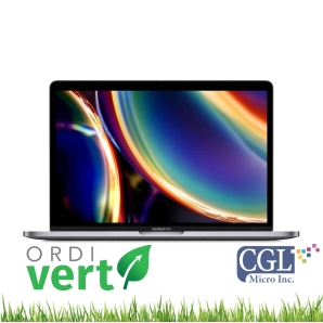 Portatif MacBook Pro 13 2020 13po i7/16G/500SSD/Sequoia OrdiVert revalorisé