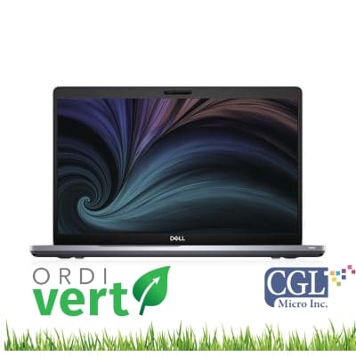Portatif Dell Latitude 5510 15po i5/16G/256SSD/W11P OrdiVert revalorisé