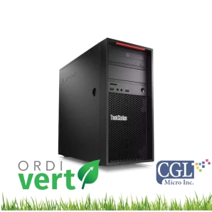 Tour Lenovo ThinkStation P520C Xeon/32G/1ToSSD/W11P OrdiVert revalorisé