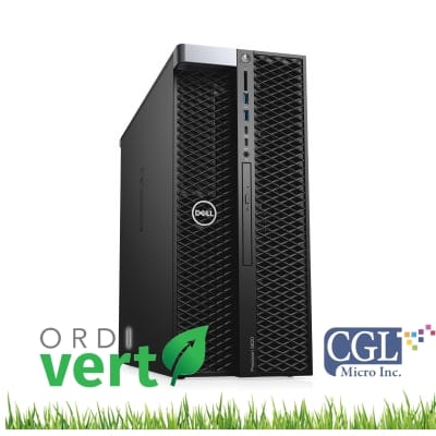 Tour Dell Precision 5820 Xeon/16G/512Sata/W11P OrdiVert revalorisé