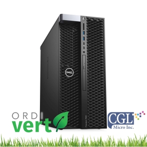 Tour Dell Precision 7820 Xeon/32G/512SSD/W11P OrdiVert revalorisé