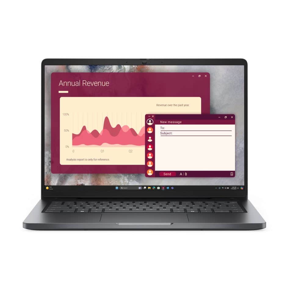 Portatif Dell Pro PC14250 14po U5/16G/256SSD/W11P Boîte Ouverte