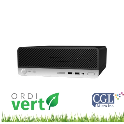 Tour HP Prodesk 400G5 SFF i5/16G/256SSD/W11P OrdiVert Revalorisée