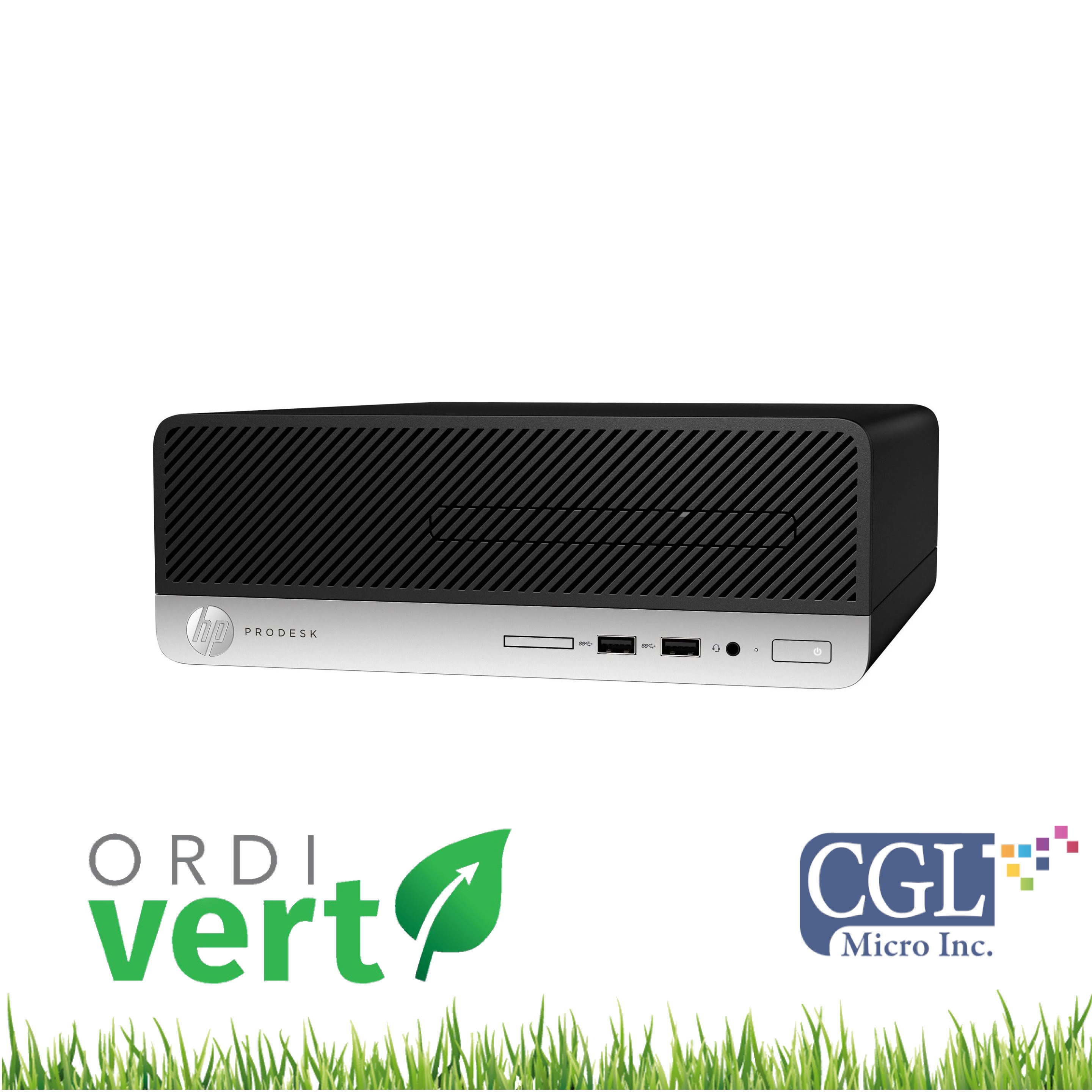 Tour HP Prodesk 400G5 SFF i5/16G/256SSD/W11P OrdiVert Revalorisée