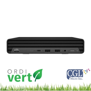Tour HP Prodesk 600G6 Micro i7/16G/256SSD/W11P OrdiVert Revalorisée